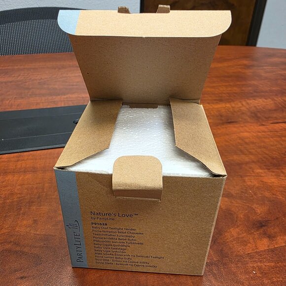 NEW PartyLite BABY OWL Tealight Holder - Picture 8 of 9